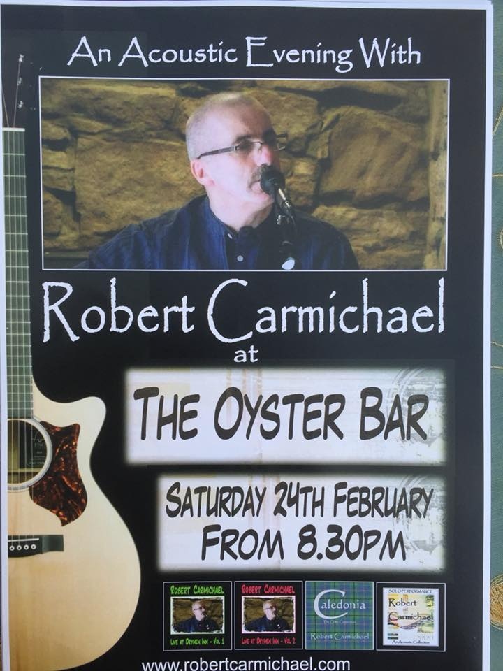 An Accoustic Evening at the Oyster Bar with Robert Carmichael
