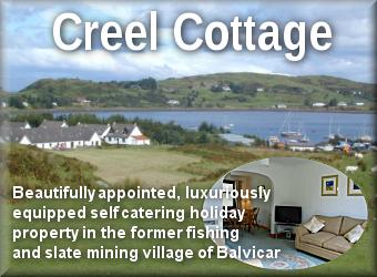 Creel Cottage self catering holiday cottage in Balvicar