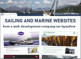 Marine websites by Webcraft